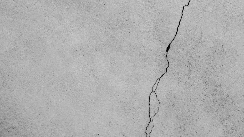 texture of crack cement wall - background