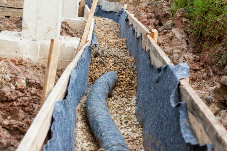 French Drain Vs. WaterGuard Interior Drainage System - DryMaster ...